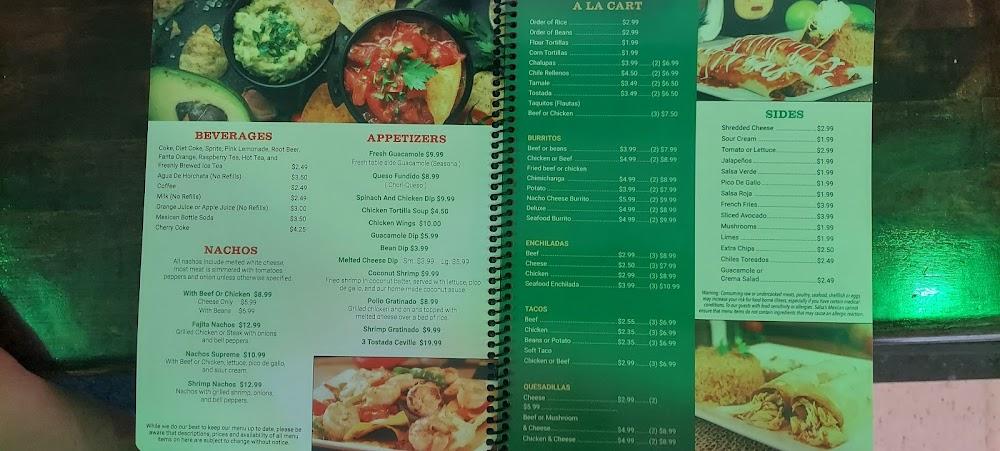 Salsa's II Menu image 3